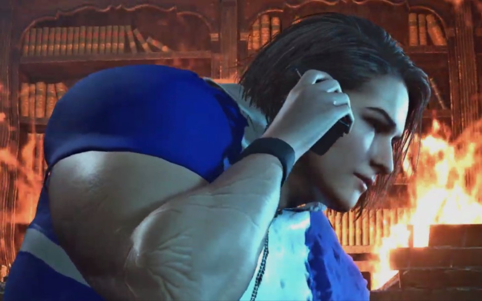 【生化3重制版】哲♂学吉尔,能和追追玩摔跤建议改成:魔鬼筋肉人吉尔