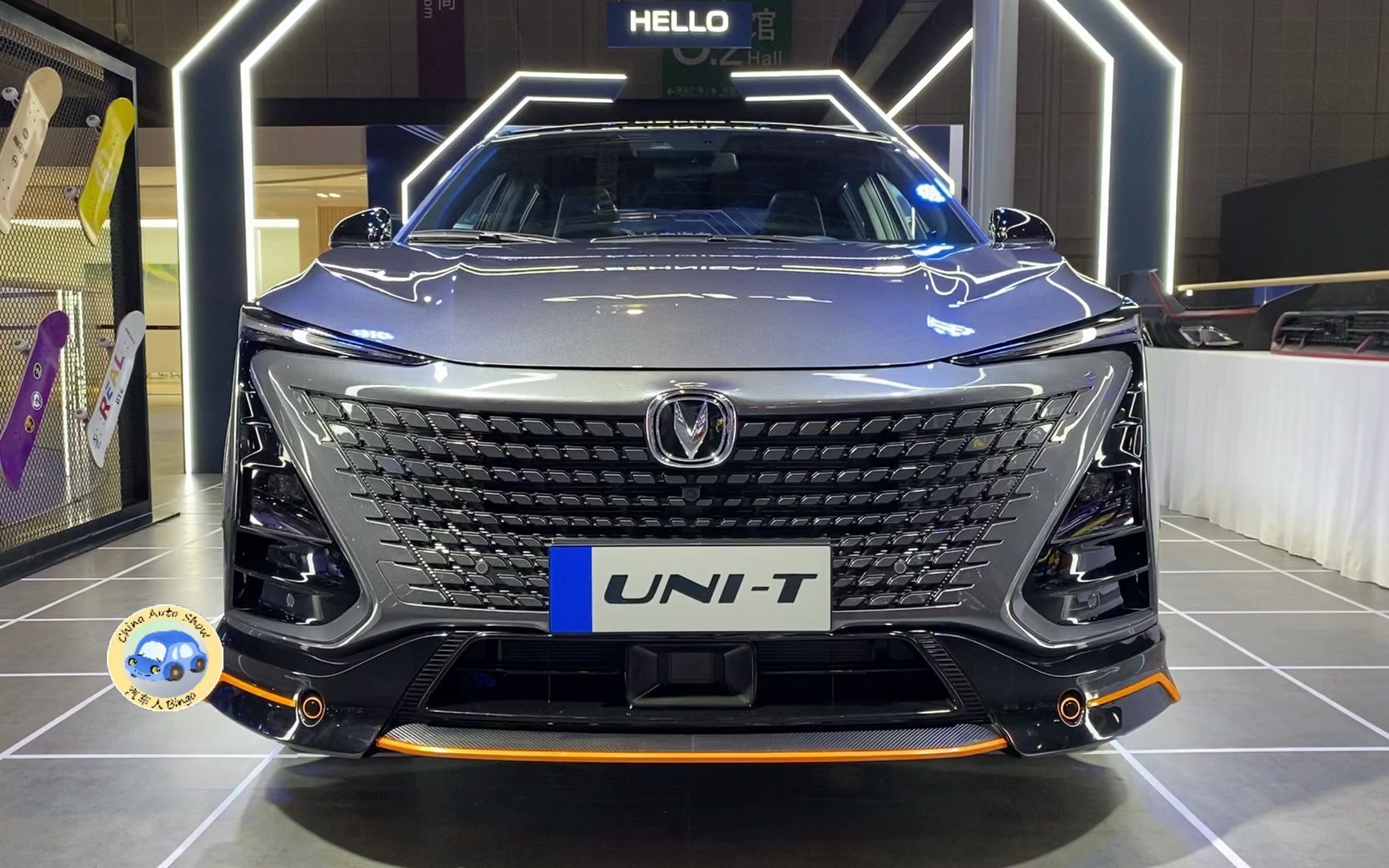 2022款长安uni-t运动版静态体验,了解外观内饰后给个不喜欢理由_哔哩