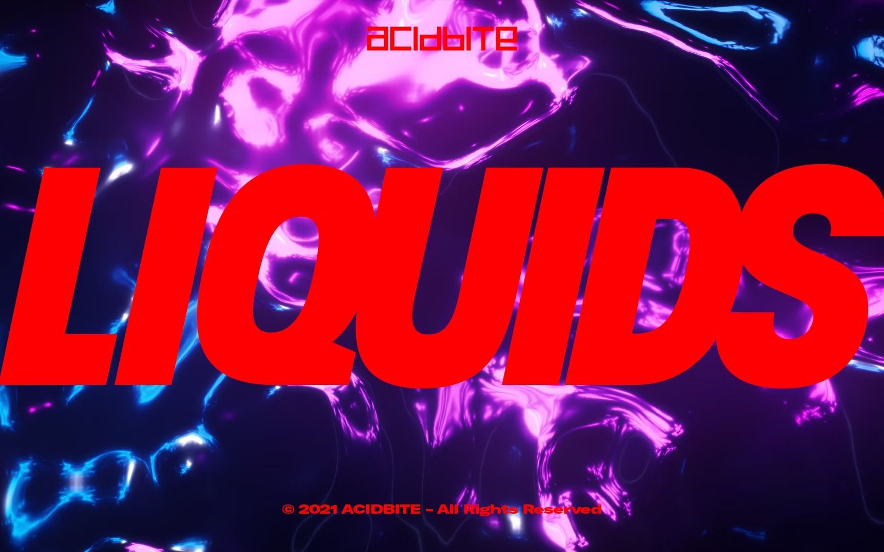 14组抽象流体液体时尚舞台DJ大屏幕背景4K循环视频素材 Acidbite – LIQUIDS 4K哔哩哔哩bilibili