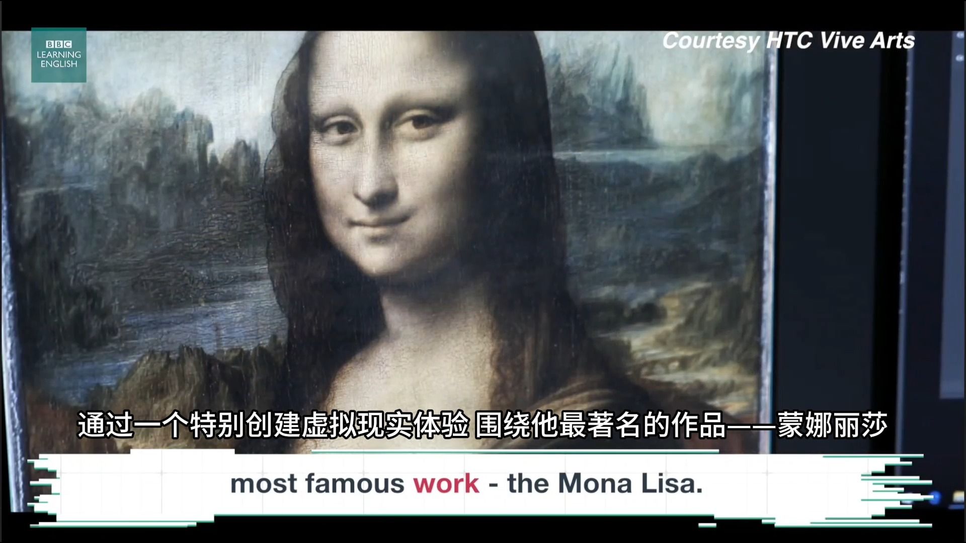 [图]一起学英语【BBC Lingohack】蒙娜丽莎背后的秘密 VR: The secret of Mona Lisa's smile