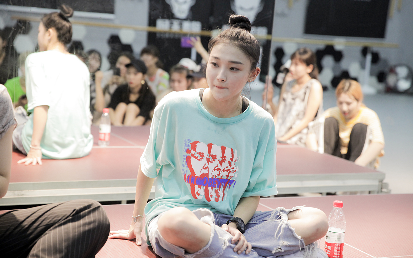 【龙舞天团】1m yoojung lee 笑眼妹大师课视频part 1