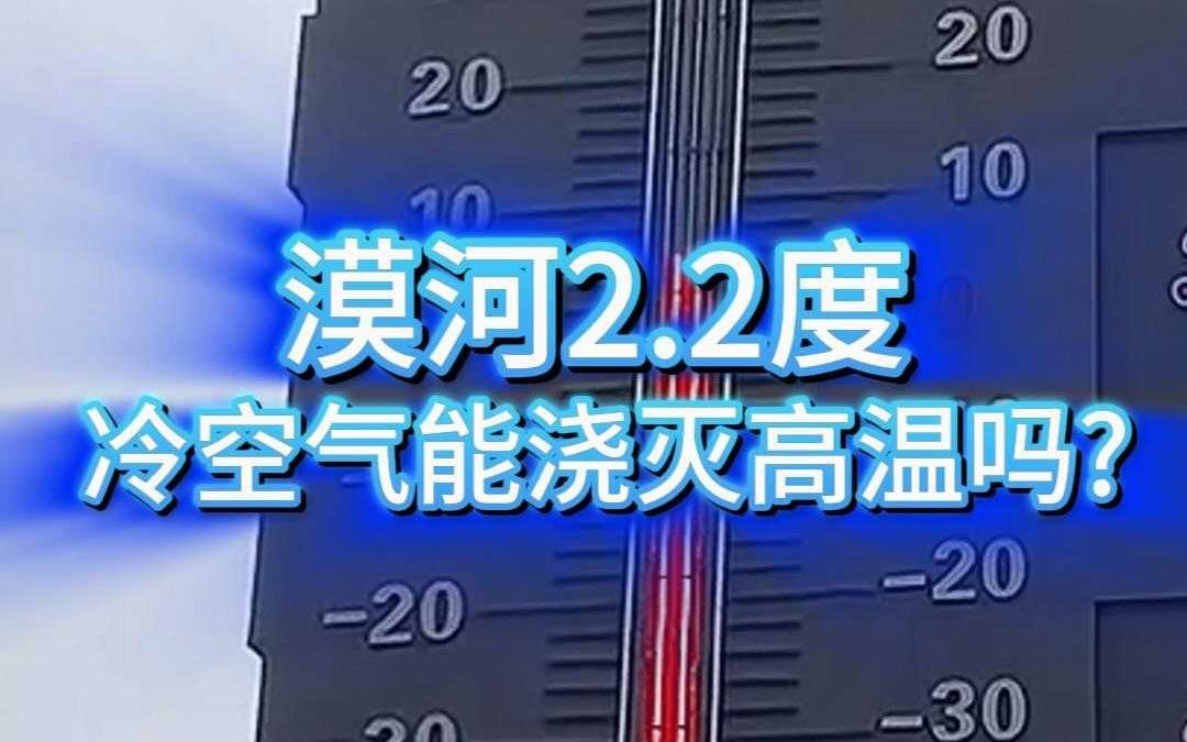 漠河2.2度!三伏天要穿羽绒服了哔哩哔哩bilibili