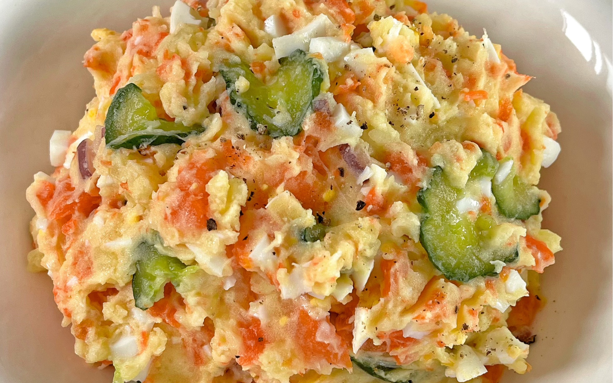 01春日掉秤土豆泥沙拉!低卡饱腹巨好吃!