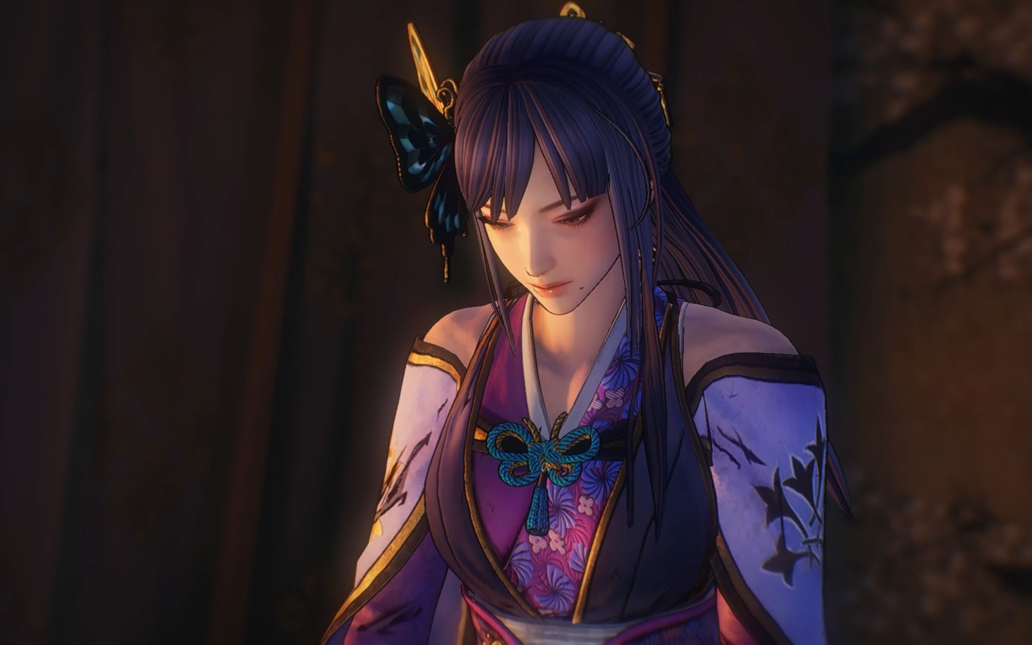 2022年还有人记得战国无双5里归蝶暗杀织田信长的环节吗?