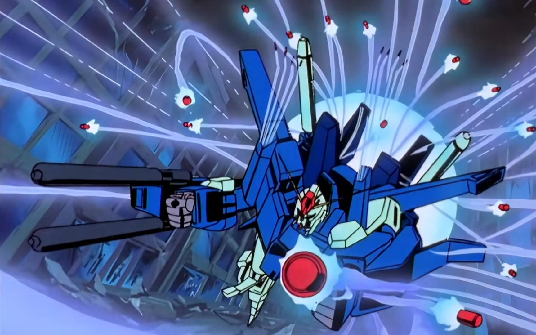 【gundamvs fb】没有ps也能射爆Ⅱ!高达zzfa视角