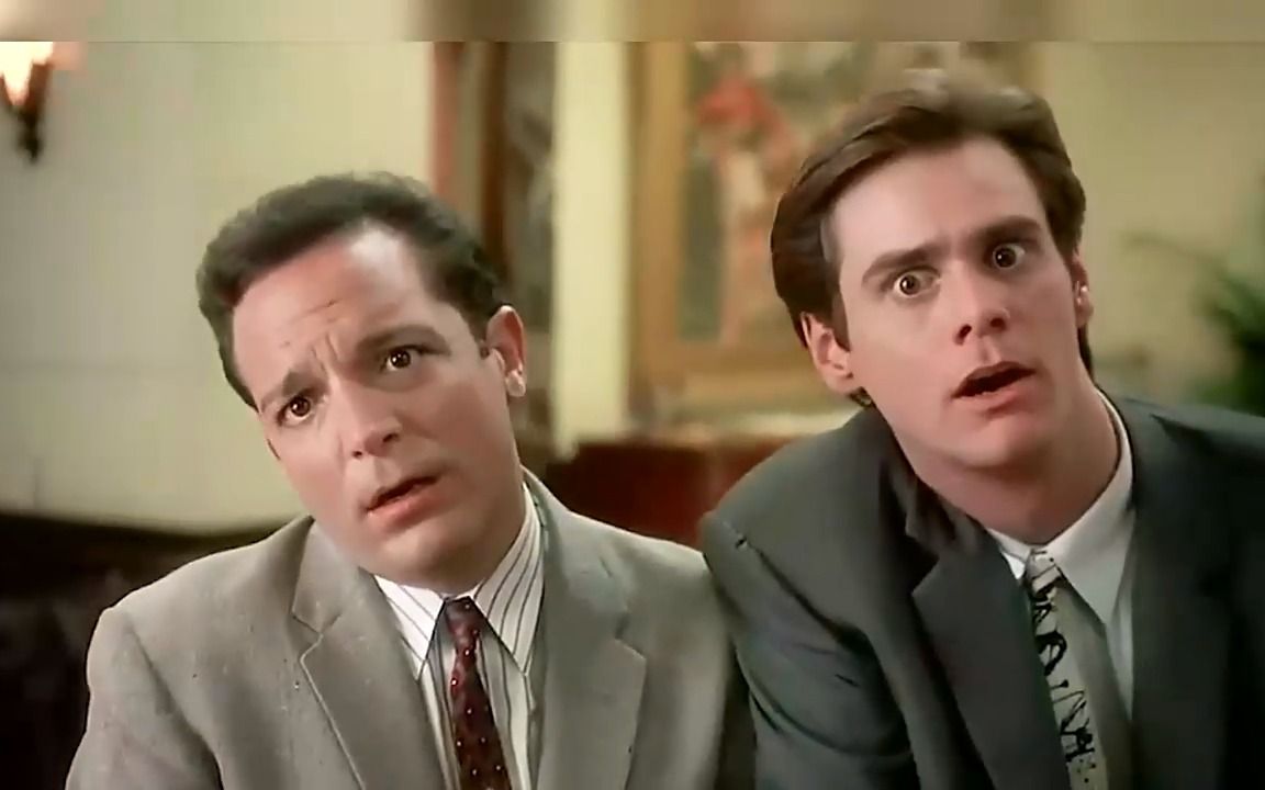 金凯瑞看美女眼都直了,不愧是喜剧天才,行走的表情包