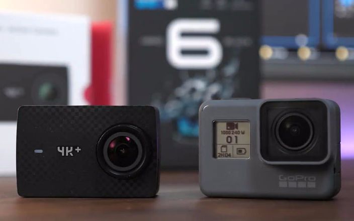 【爱电子产品】GoPro Hero6 Black、小蚁4K+运动相机评测(搬运自The Tech Chap)哔哩哔哩bilibili