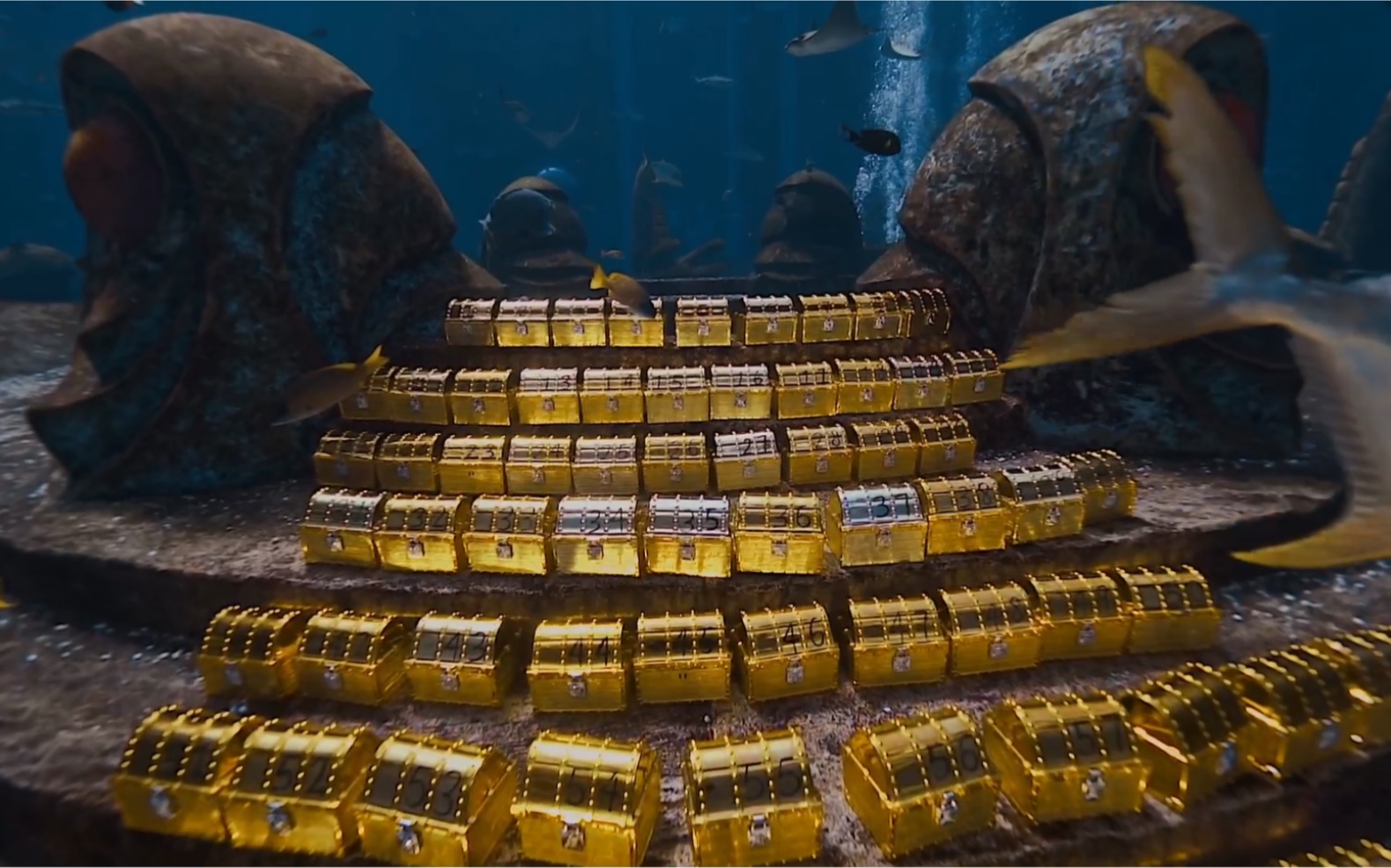 水下发现一堆金砖!我是不是发财了?