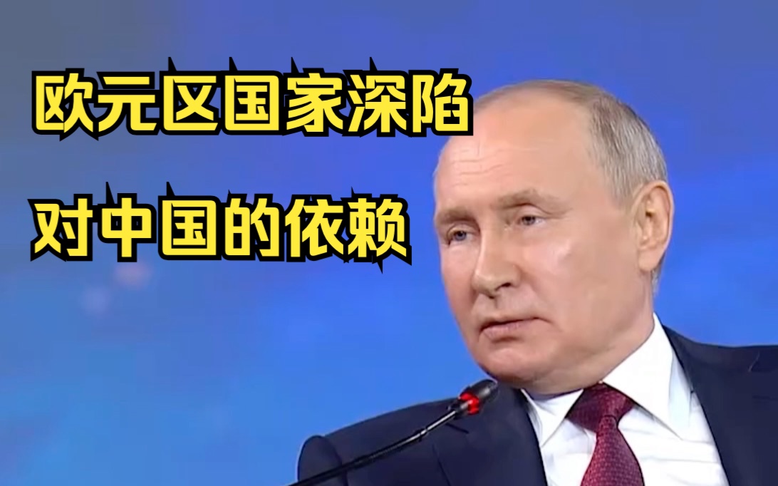 圣彼得堡国际经济论坛|普京表示欧元区国家深陷对中国的依赖哔哩哔哩bilibili