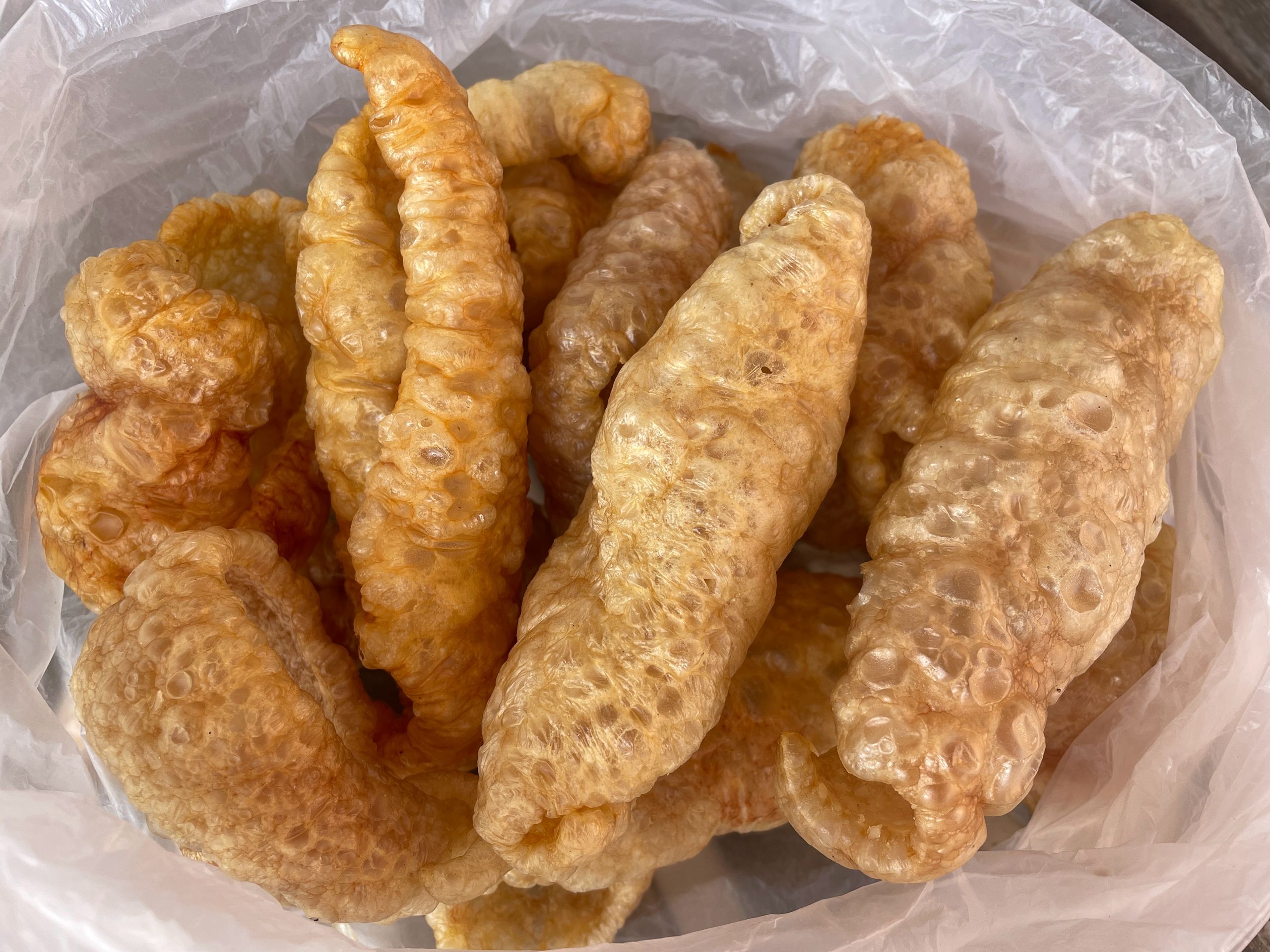 【猪皮干/浮皮/响皮/皮肚/炸猪皮】烤箱版,空气炸锅版