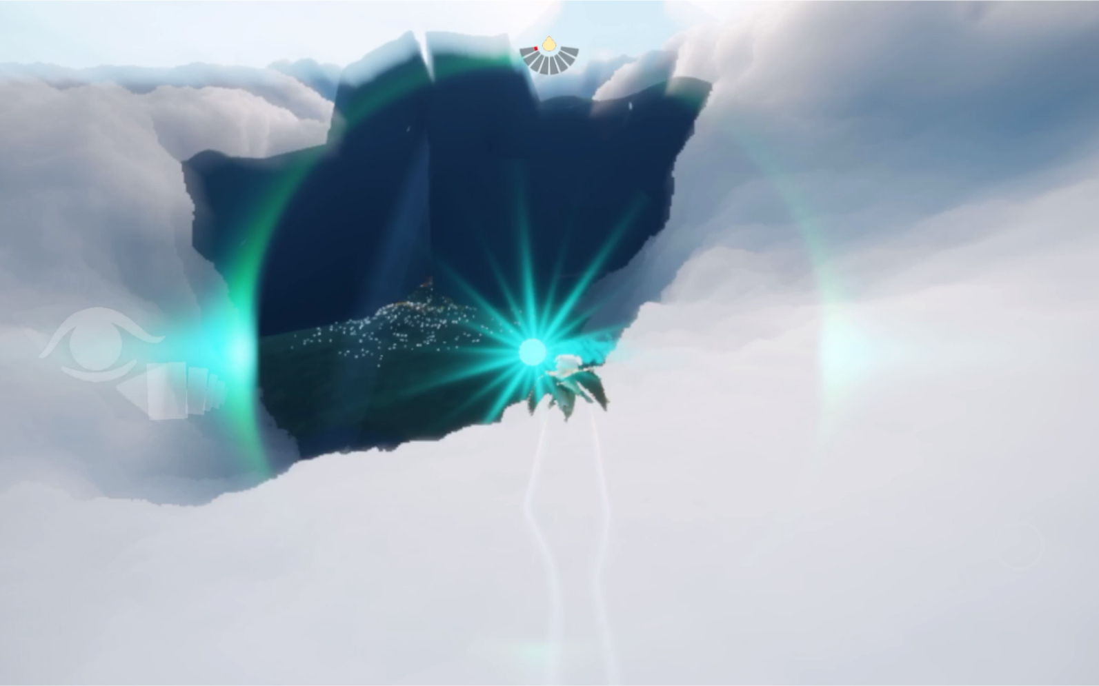 《sky光遇国际服》青色的光芒