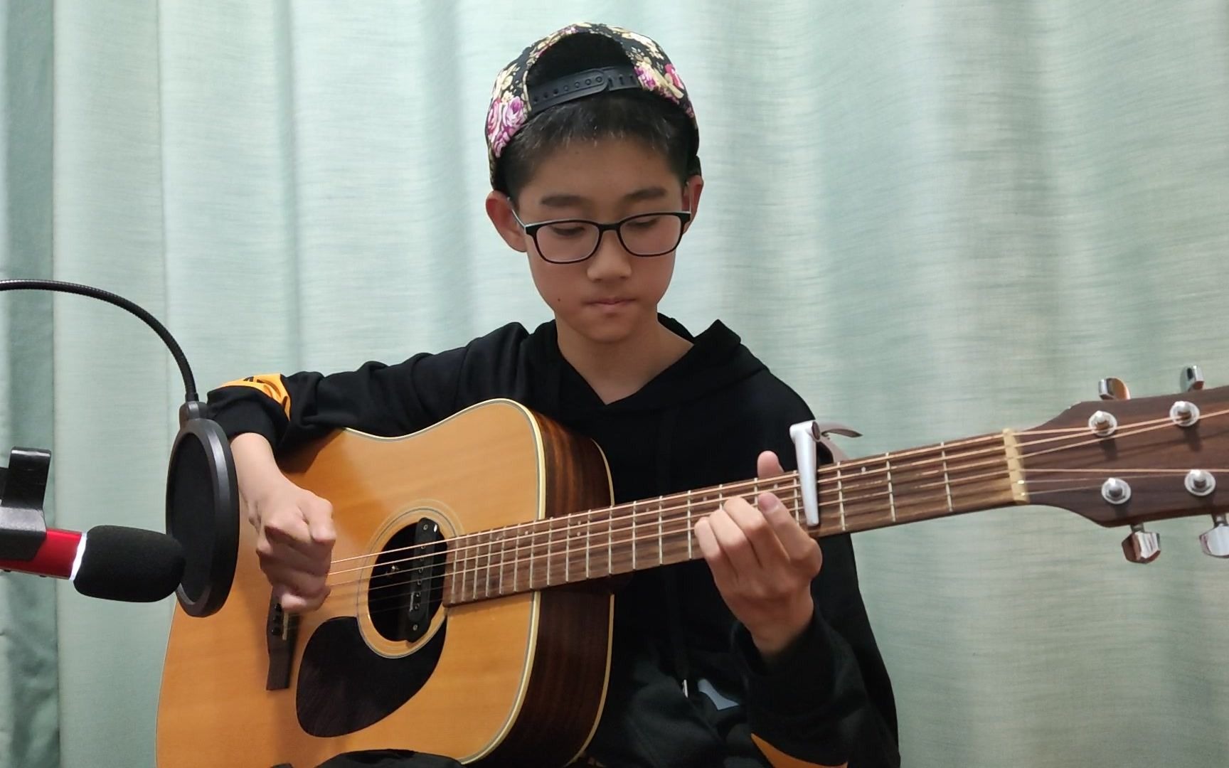 2021wagf指弹大赛 青少年组 37号 傅文韬 《无题》