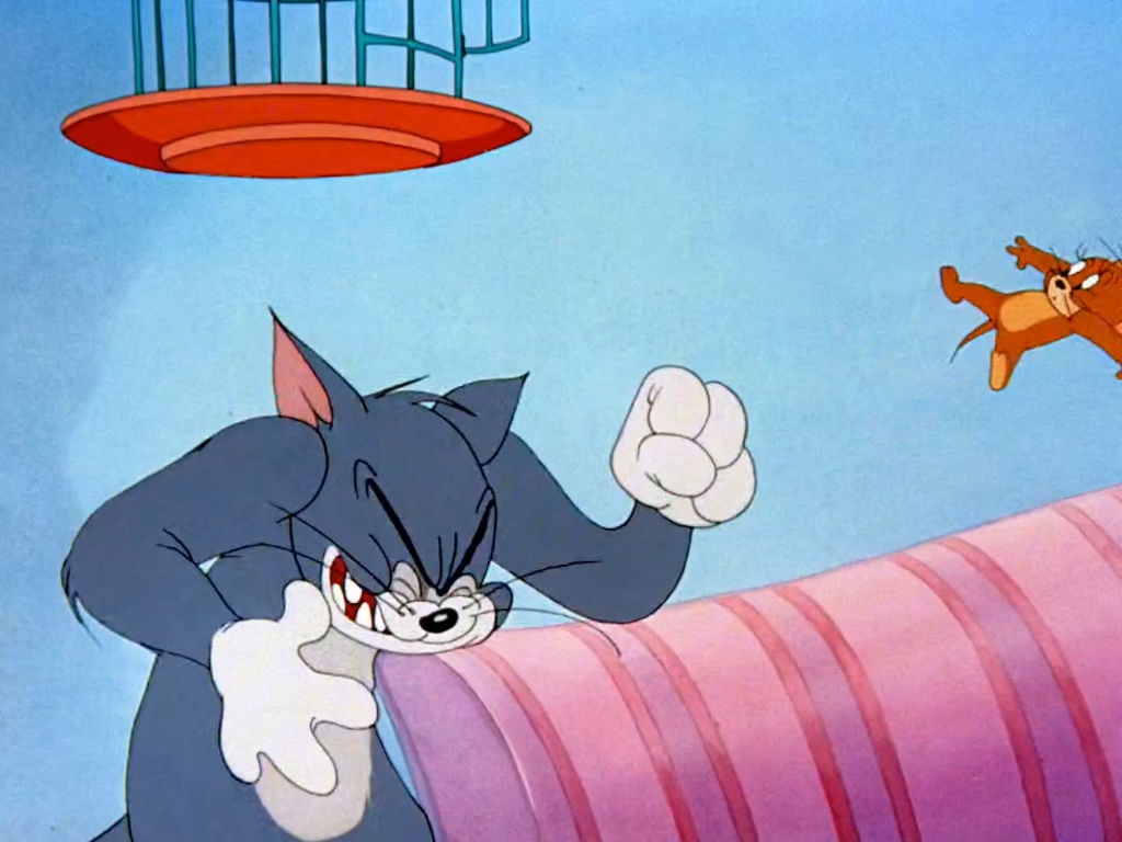 汤姆欺负杰瑞,金丝雀为了拯救杰瑞,两人最后把汤姆整的好惨