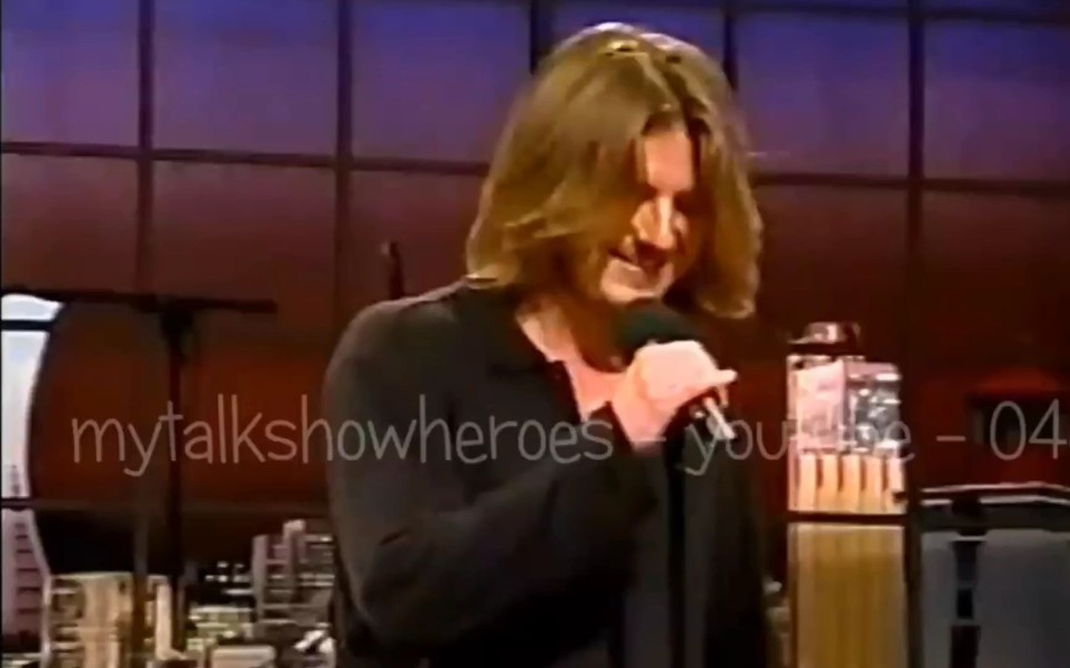 [图]【单口喜剧/one liner】Mitch Hedberg在某节目上的表演