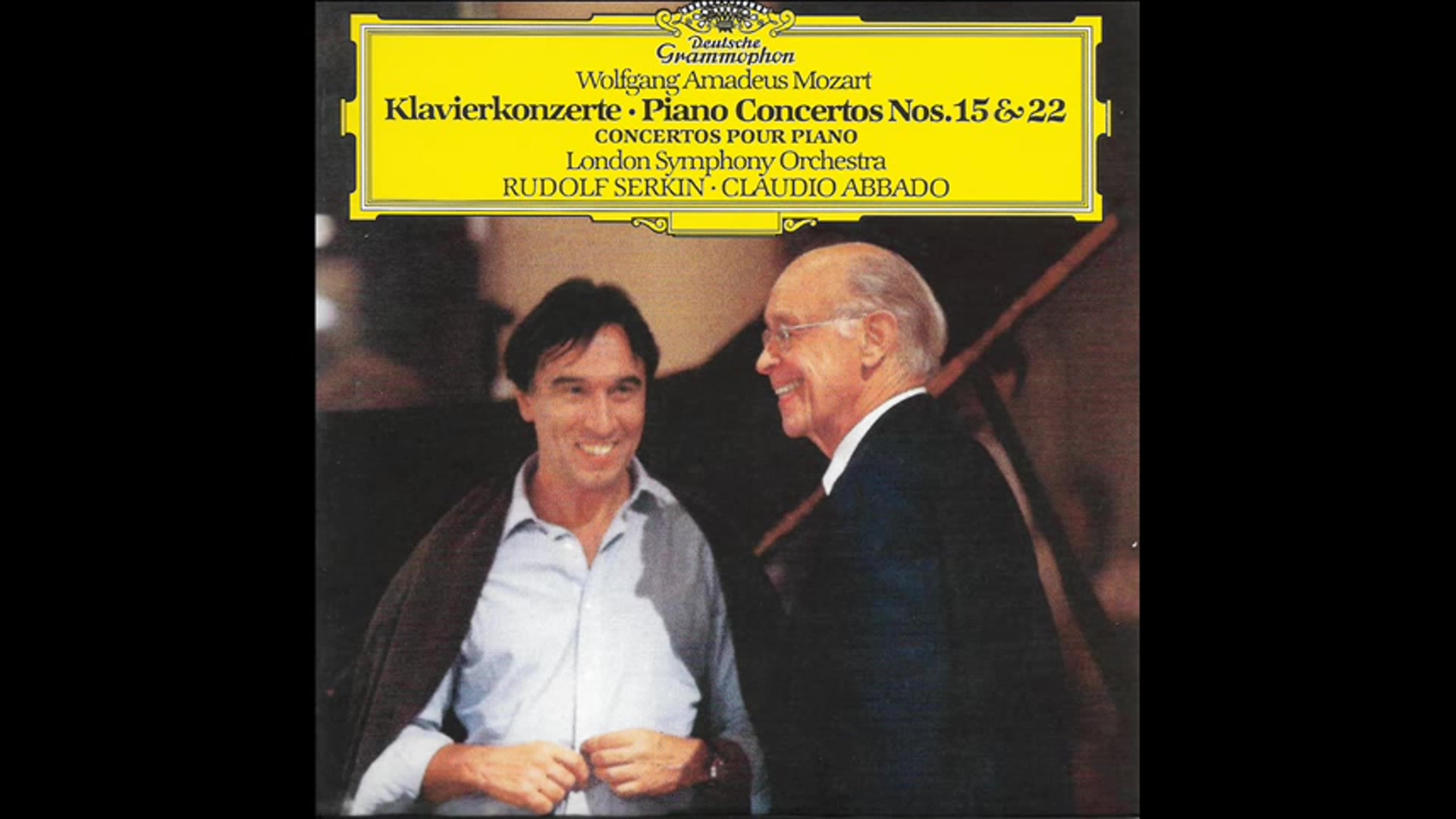 [图]Claudio Abbado，Rudolf Serkin - Mozart Piano Concertos Nos 15 & 22