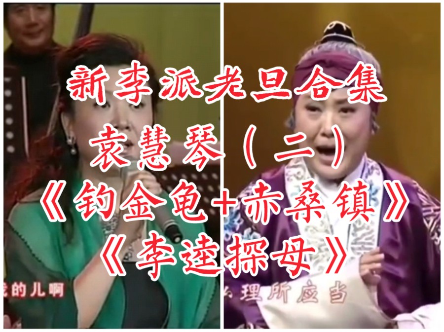 [图]【天使谭】李金泉弟子，袁慧琴《钓金龟+赤桑镇+李逵探母》