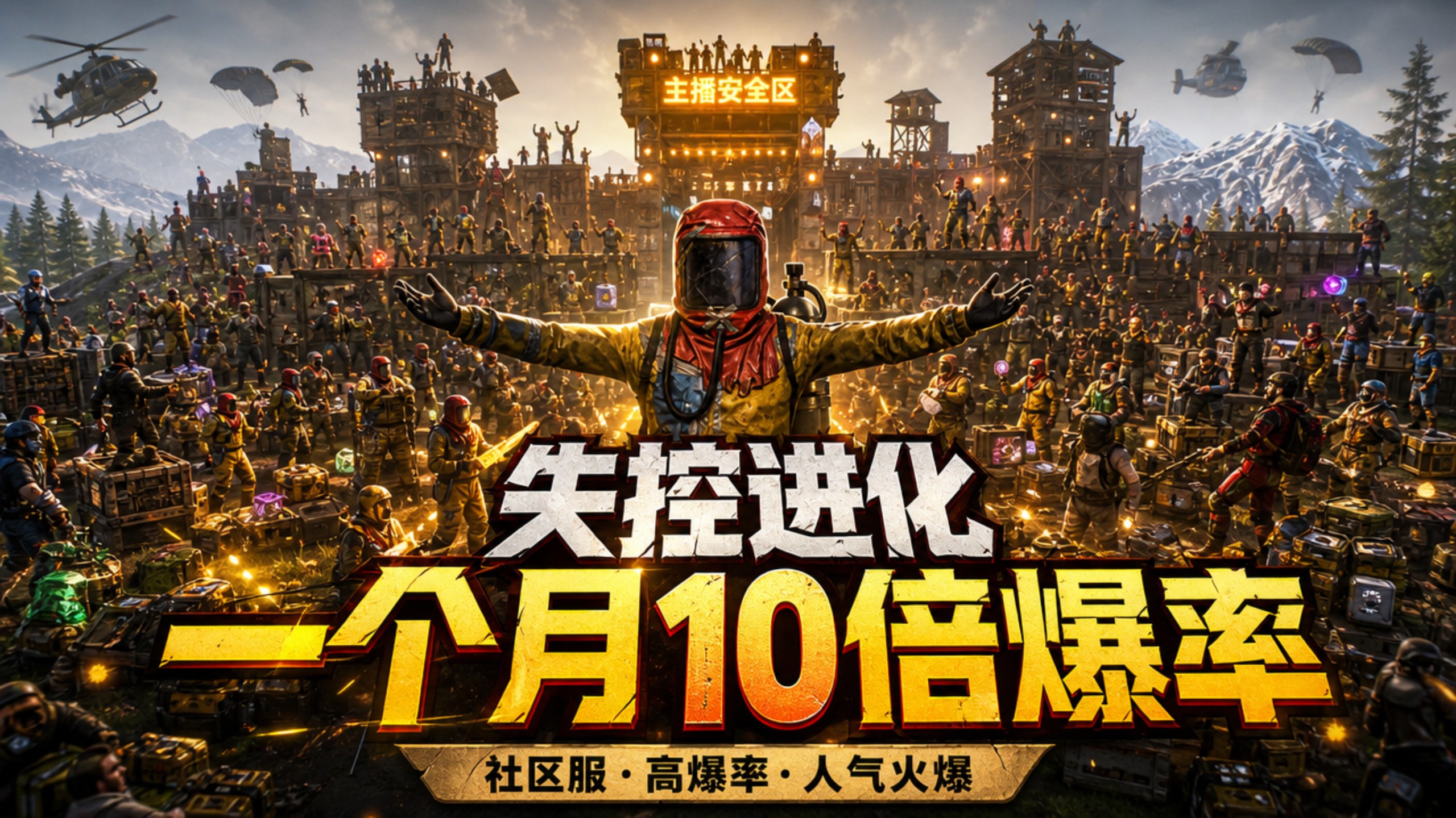 月清社区服10倍爆率,设有非常多有意思的活动,还有各种赛事,完成活动可以获得丰富的资源,这种服务器你想加入吗?