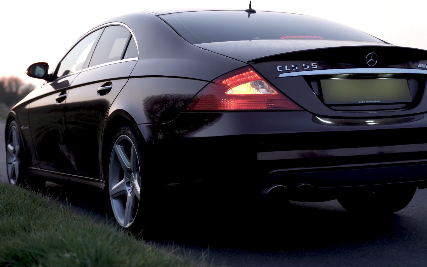 奔驰c219 cls级 cls55 amg 第一人称驾驶 0-100加速 声浪_哔哩哔哩