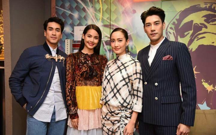 [图]『生肉』Nadech&Yaya&Taew&KenP 20181014做客3Zaapp宣传《娜迦2》