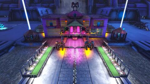 方舟建筑无mod 创世纪1城堡 哔哩哔哩