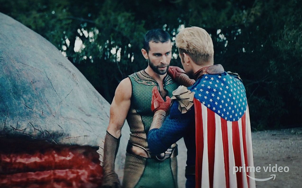 中字深海是什么憨憨哈哈哈美剧黑袍纠察队theboys第二季片段抢先看那