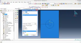 Download Video: 面向初学者的Abaqus教程-用于2D板的Abaqus中的裂纹分析(Crack analysis in Abaqus for 2D plate)