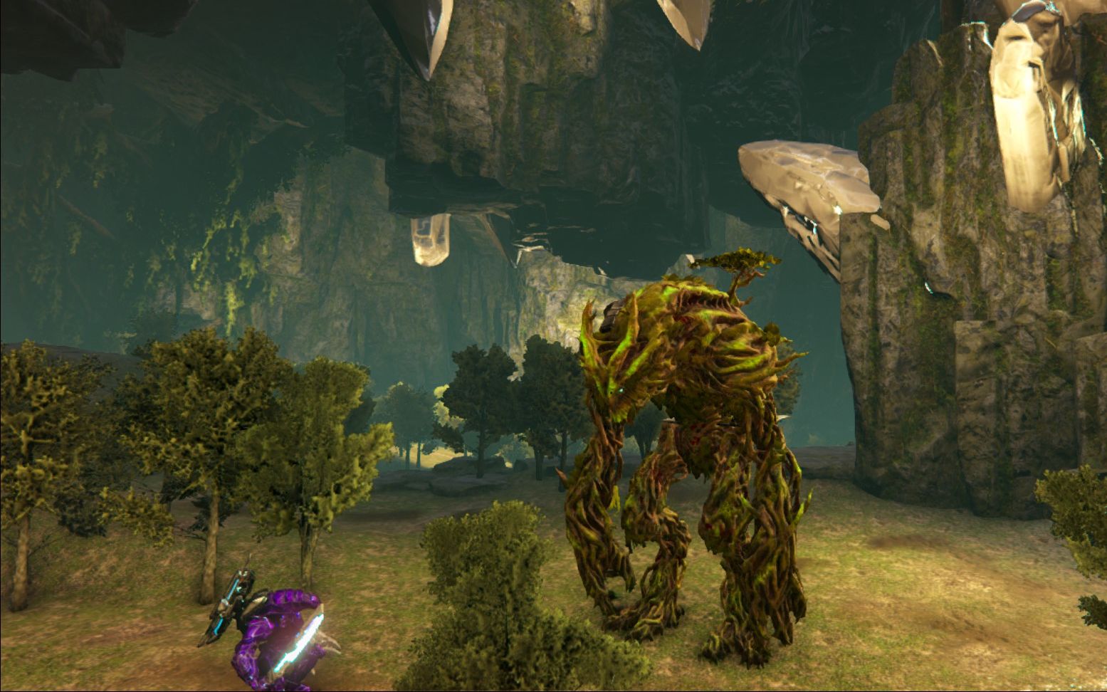 《ark》灭绝 森林泰坦驯服