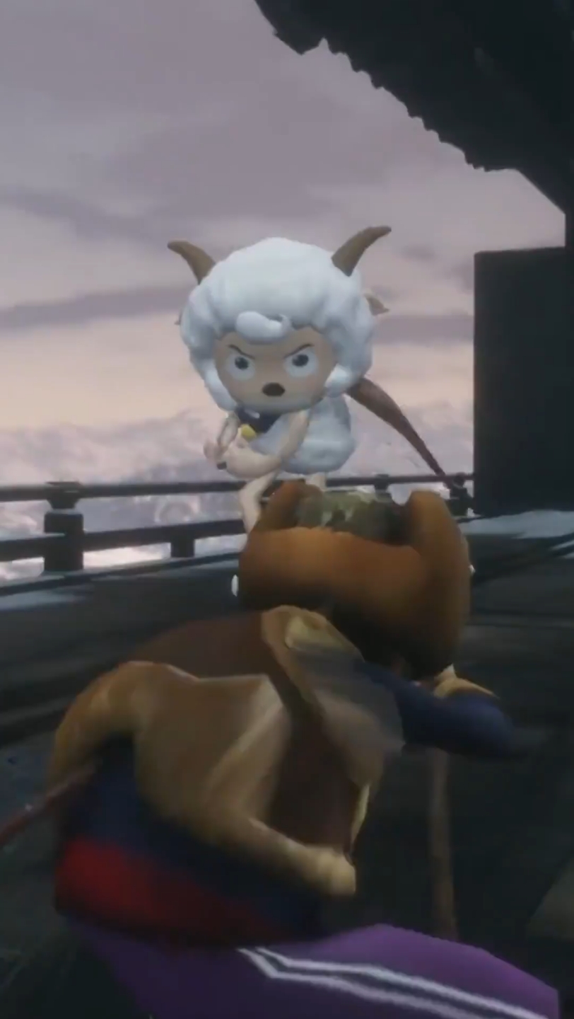 光头强大战喜羊羊.