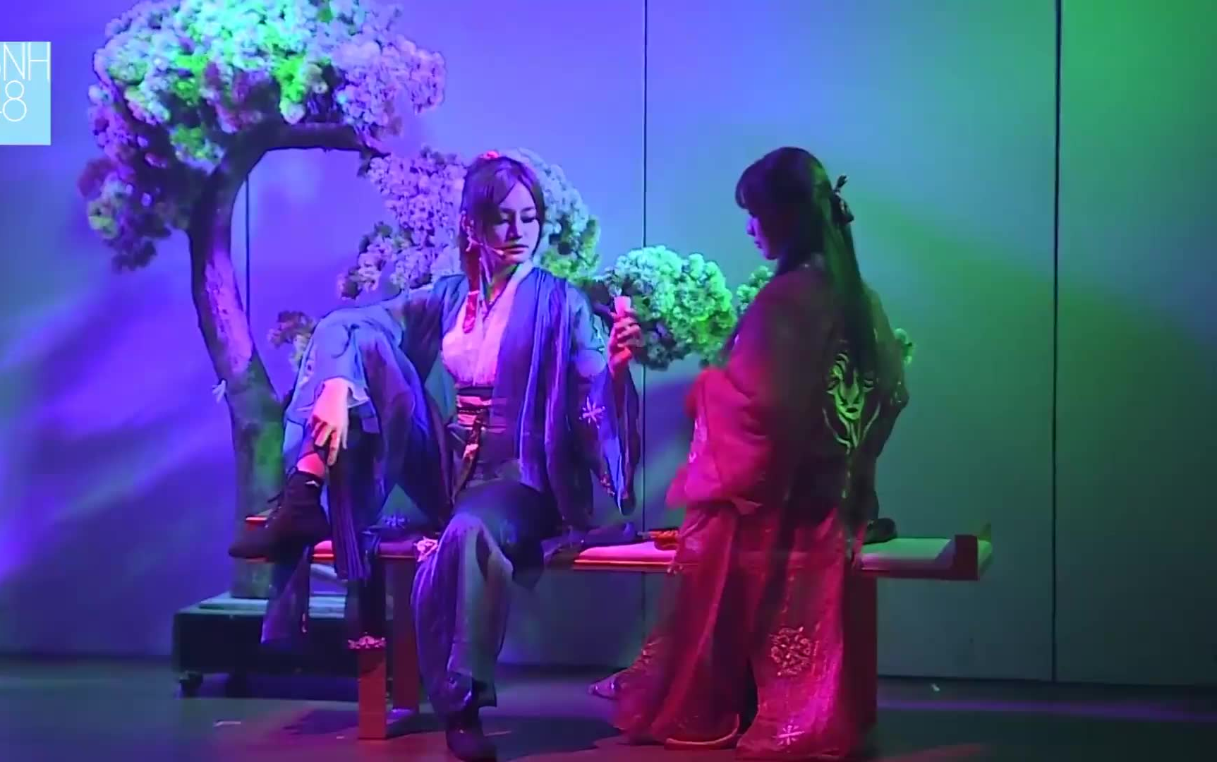 张昕生日公演昕羊版《一体同心》,郝婧怡友情助演