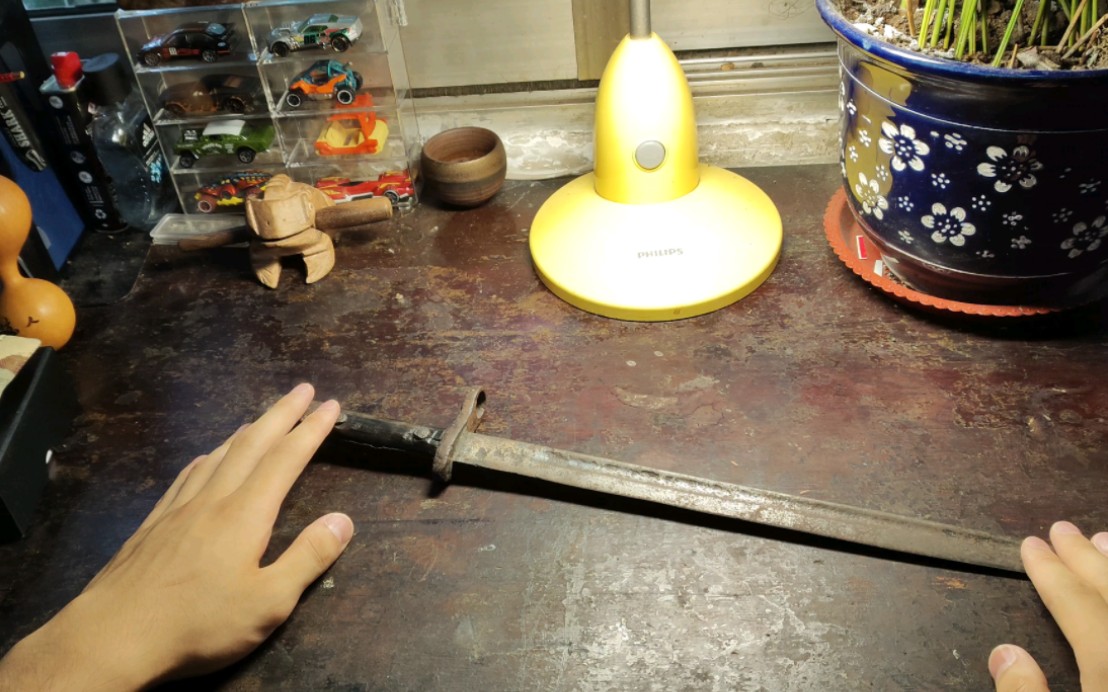 一把经历过战争的汉阳造刺刀