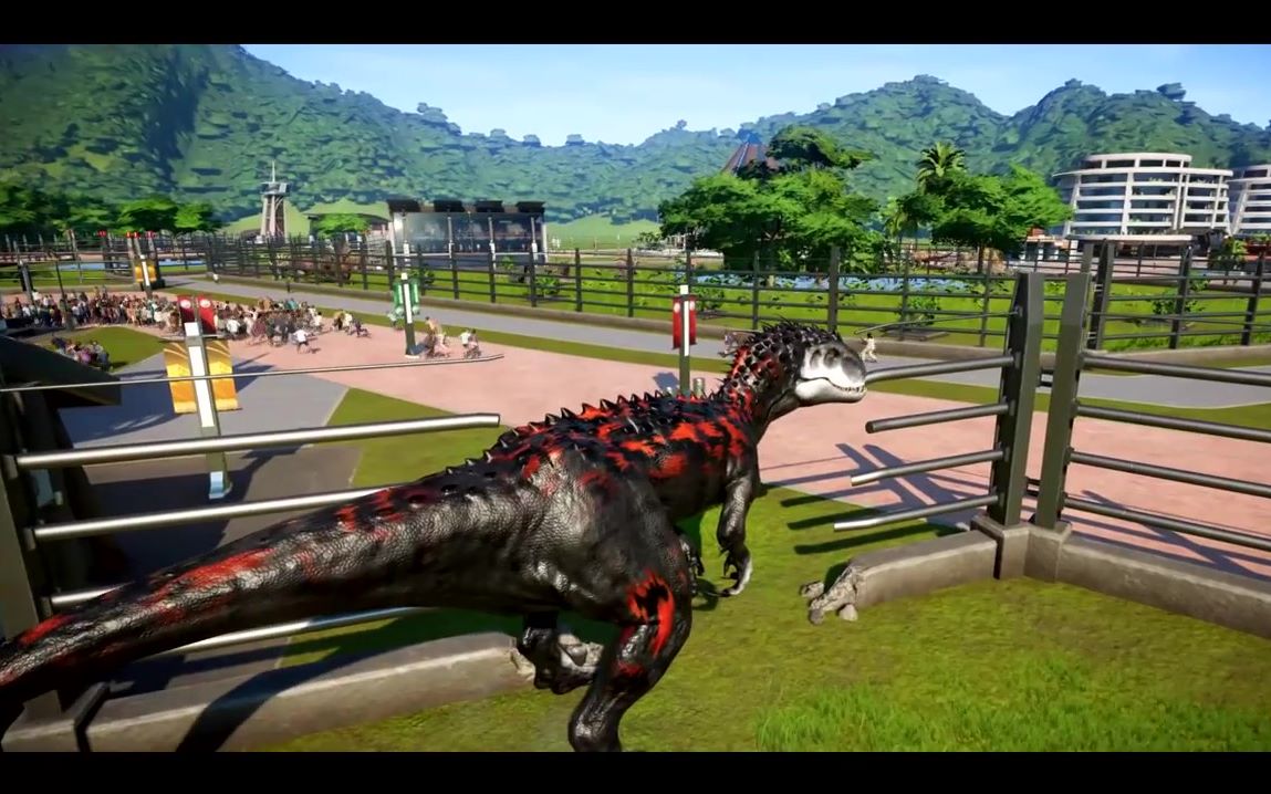 2狂暴龙vs.2剑角龙~~看看狂暴龙的新装怎么样