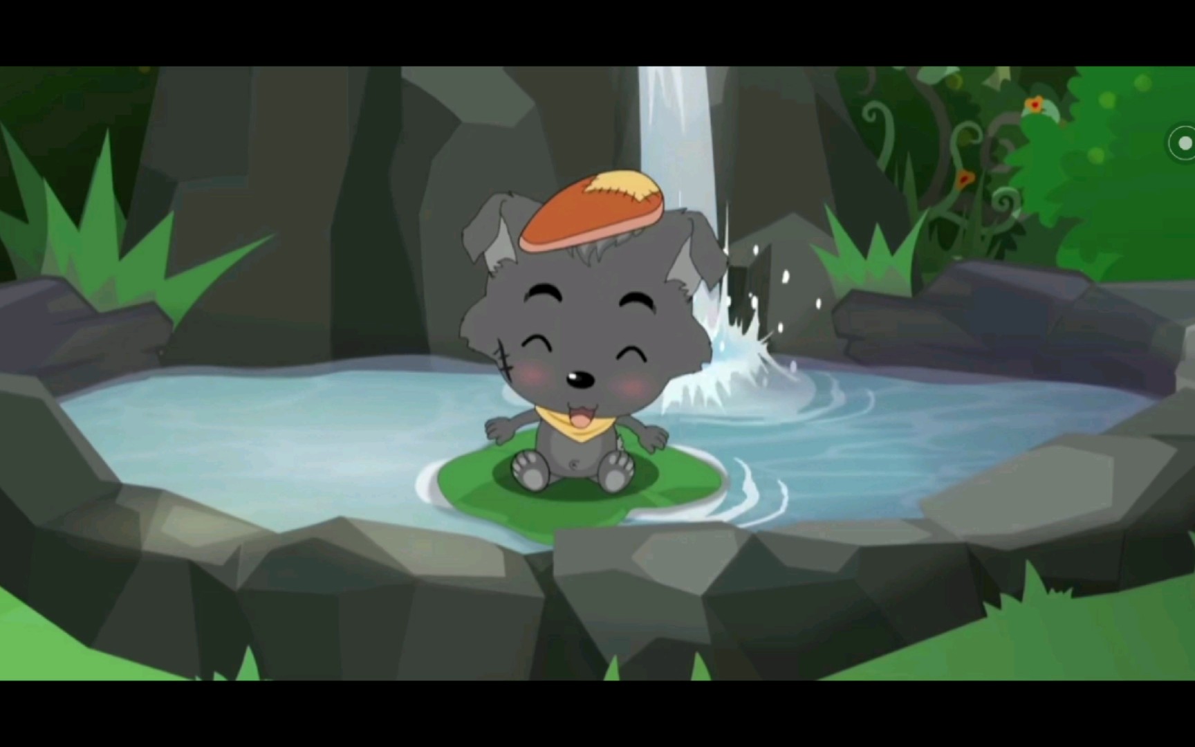 小灰灰简直就是缩小版的灰太狼,太q了