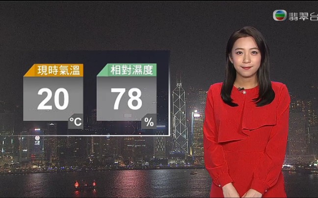 [图][圣诞节]2021-12-25Sat.翡翠台天气报告（18：57）[粤]-马琛沂