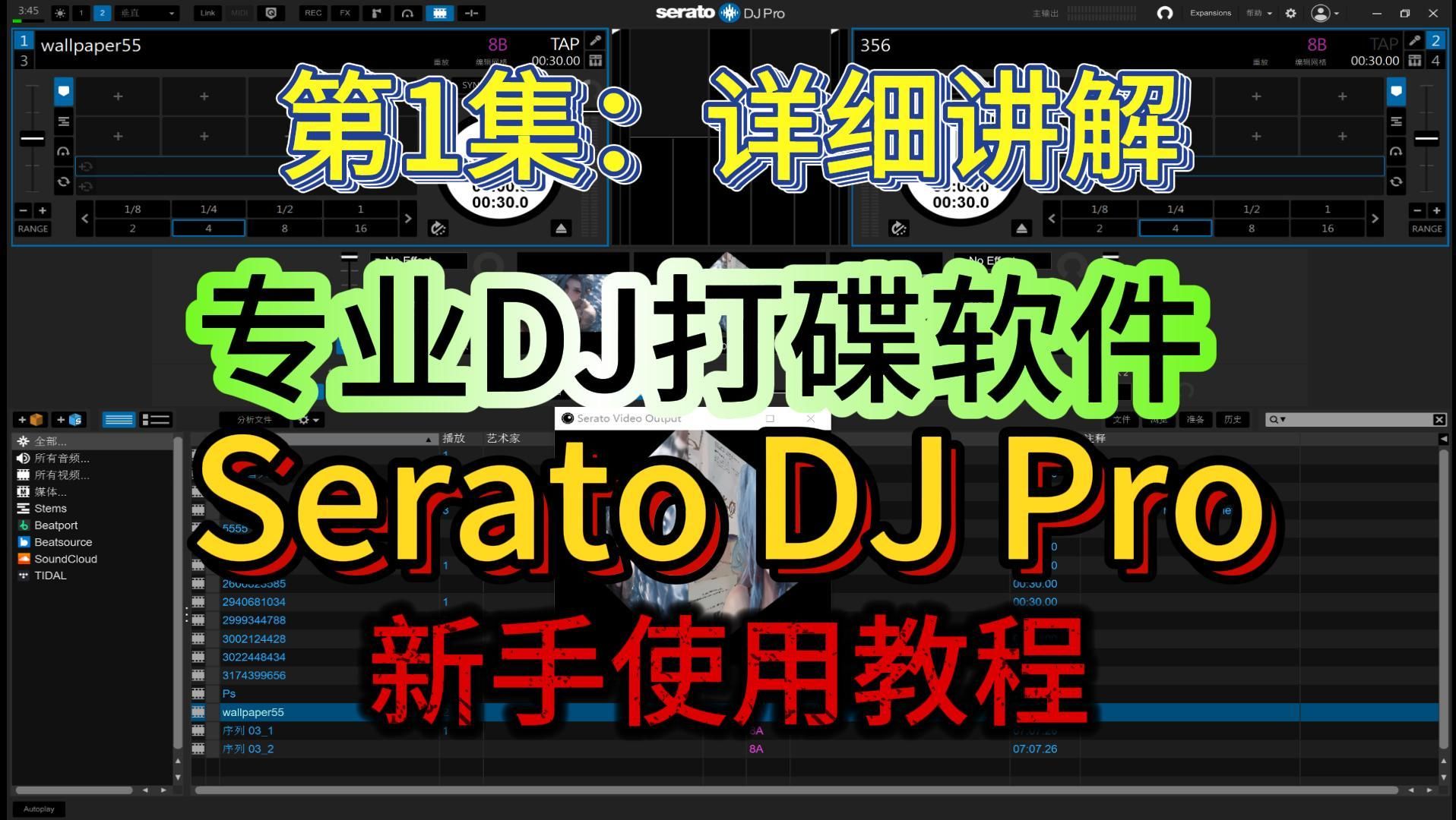 使用教程第1集 Serato DJ Pro 3.2.0和Rekordbox 5.8.6/6.8.5先锋Pioneerdj打碟软件解锁全部功能中文版打碟软件下载哔哩哔哩bilibili