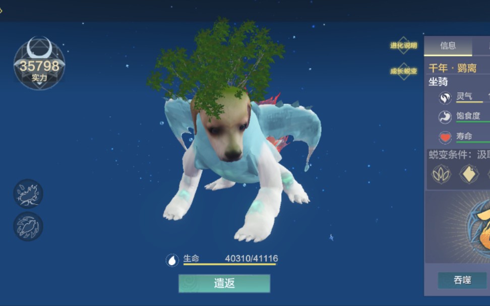 妄想山海鹦离59级大娃娃鱼激情大战60级驺吾