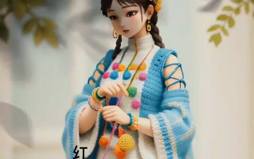 钩针编织古装服饰