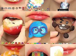 Tải video: 【moon】小表情一口吃emoji声控食音九宫格合集