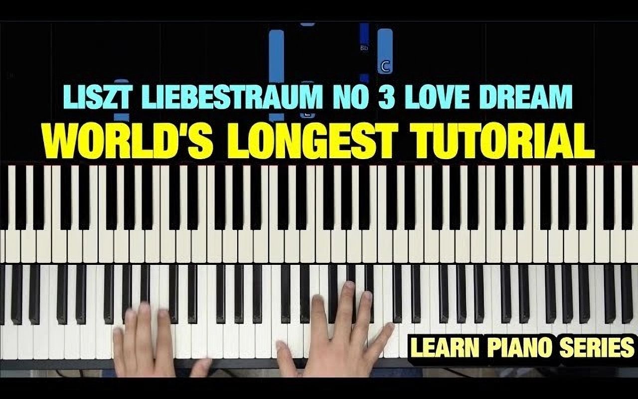 [图]LISZT LIEBESTRAUM NO 3 LOVE DREAM PIANO TUTORIAL - PianoSecrets