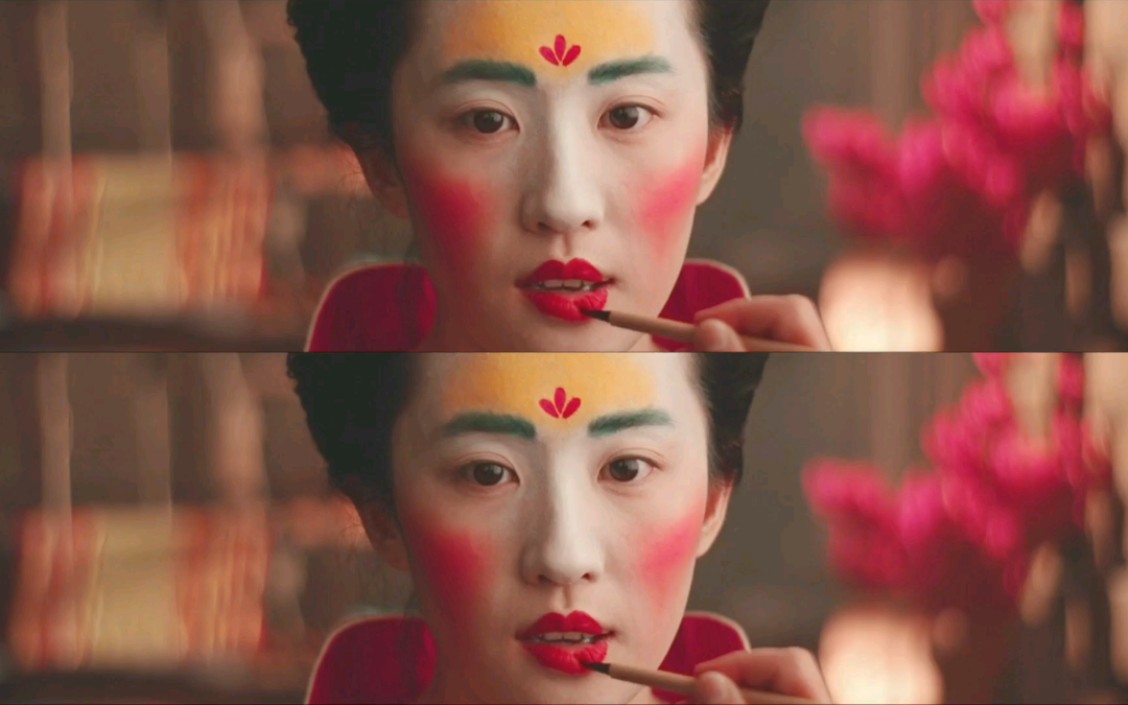 我就是馋她的身子花木兰72刘亦菲南北朝时尚美妆博主