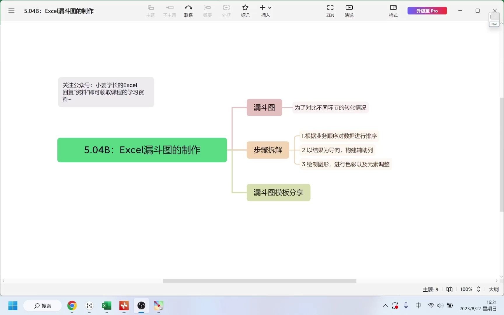 5.04B:Excel漏斗图的制作哔哩哔哩bilibili