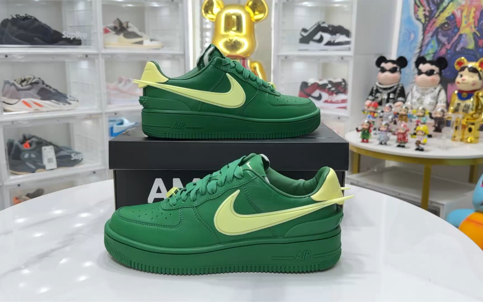 【权威实拍】ambush 联名af1 空军一号 绿色
