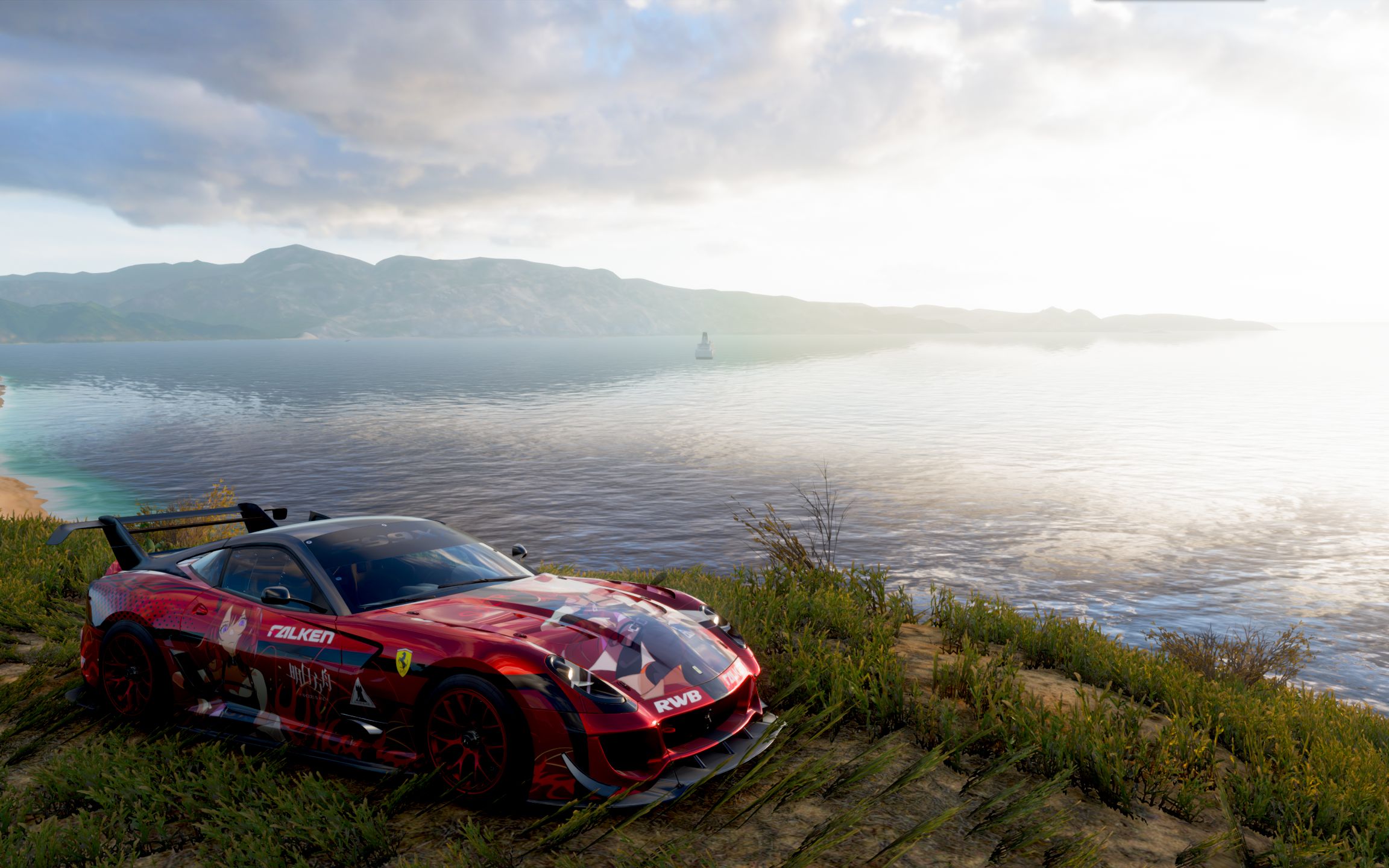 【极限竞速:地平线5】599xxe 环岛9分45秒(tas 无ai环岛)