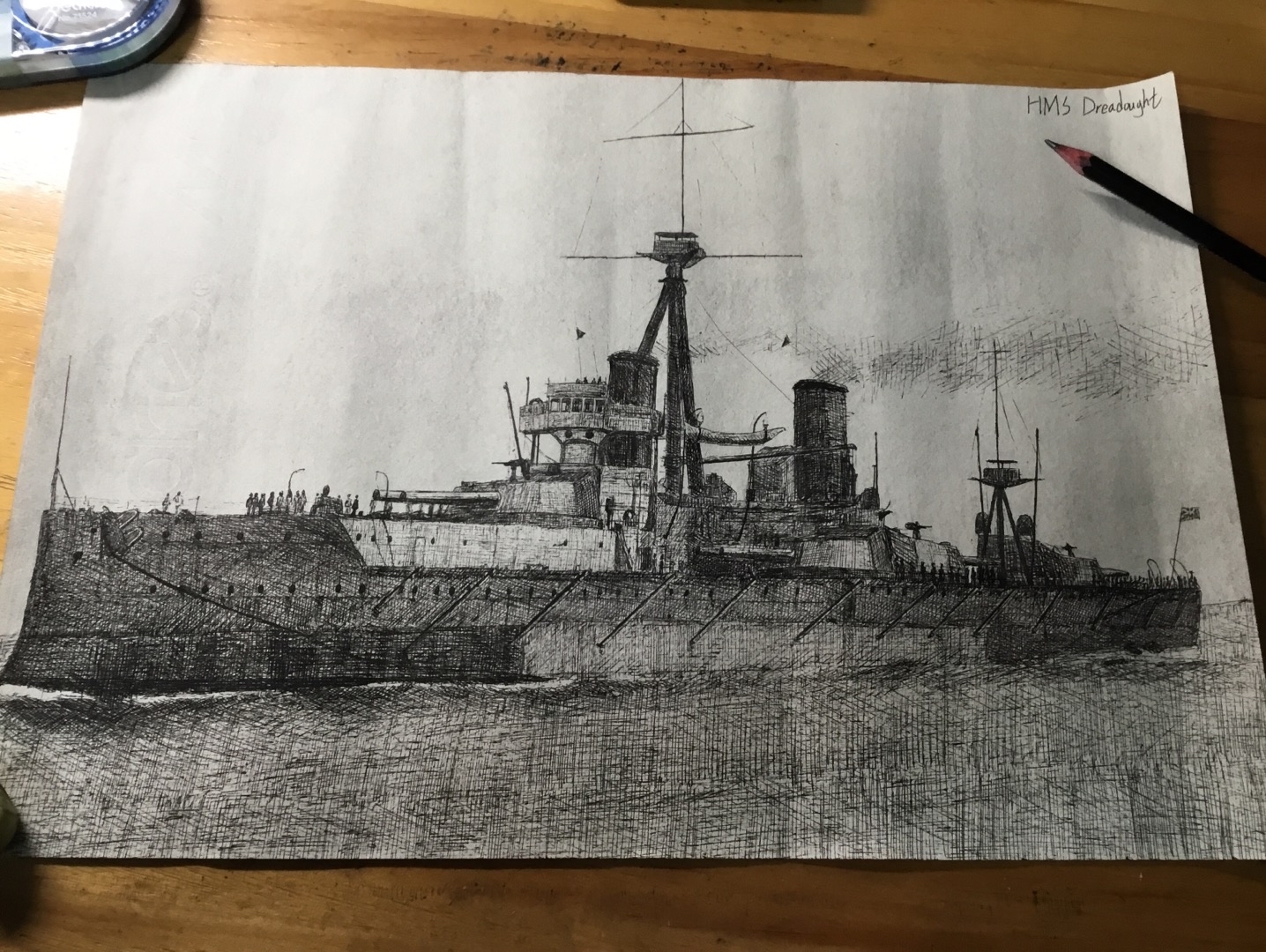 战列舰怎么画 画法图片