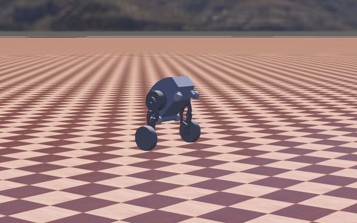 进行了全新升级的轮腿机器人(from本末科技diablo刑天)