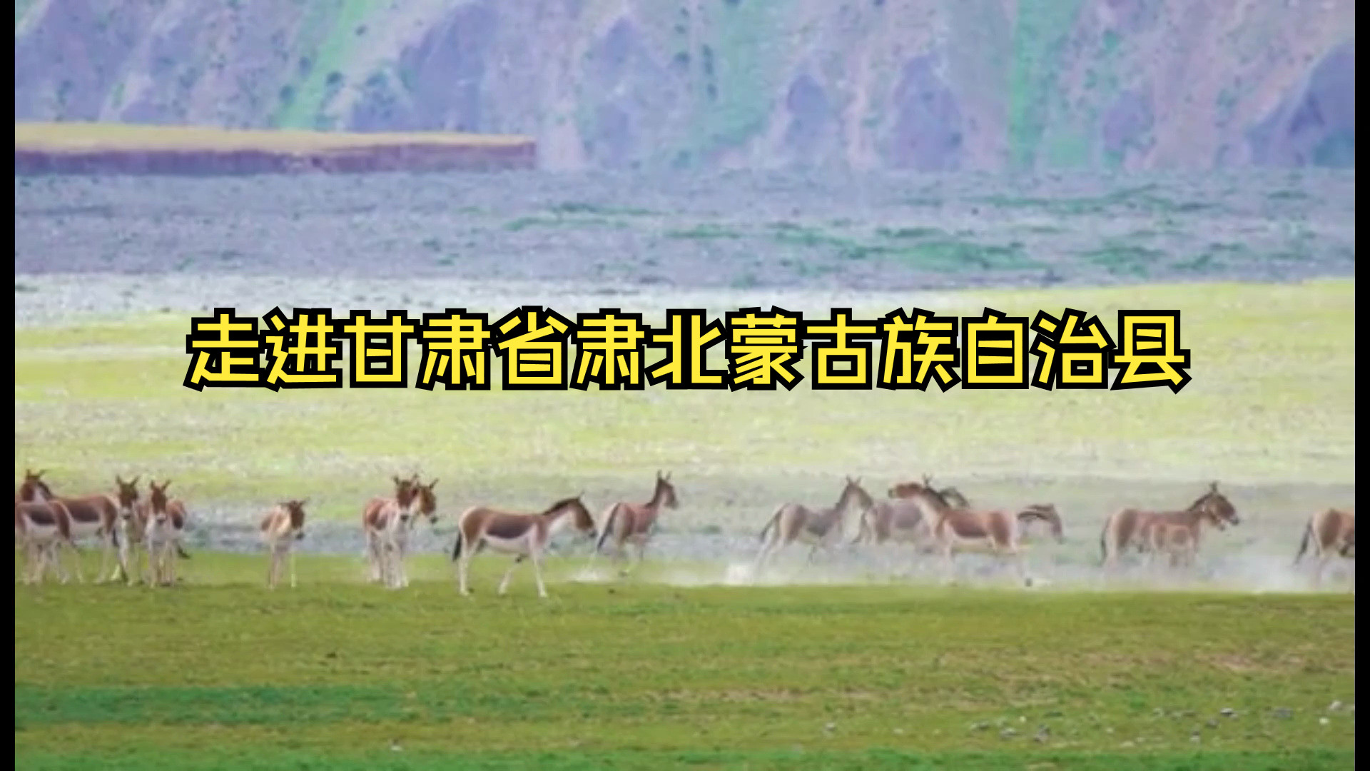 走进甘肃省肃北蒙古族自治县