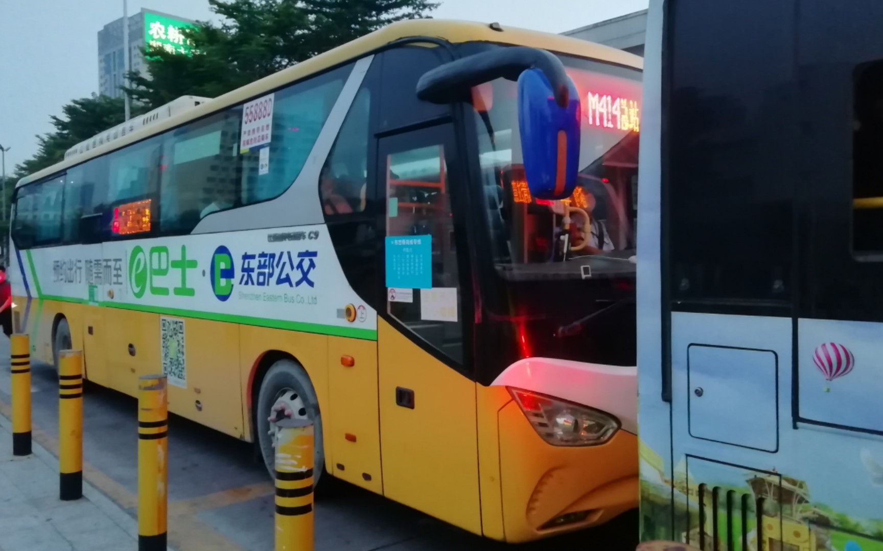 【深圳公交 原速站19】越改越短的神线后代—东部公交m414路(市二医院