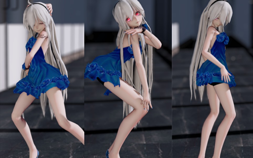 4k弱音mmd玫瑰迷迭露背礼裙iloveyouwhenyoucallmese09orita