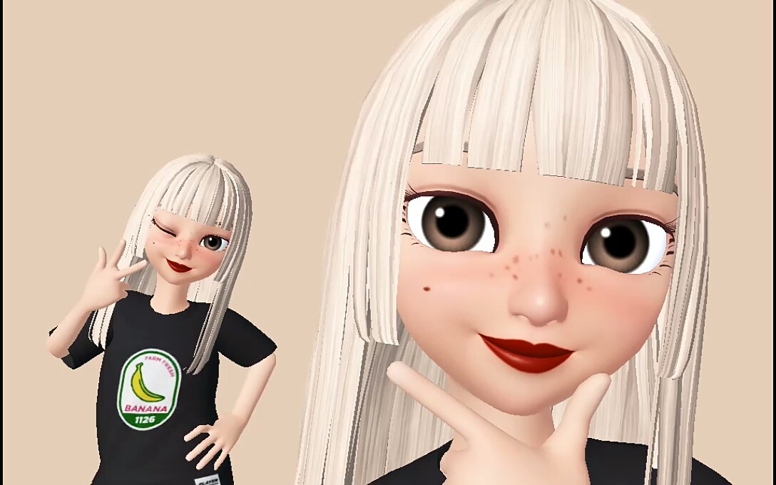 玩《崽崽zepeto》的第n天(记不到数了) [有想要合照的小姐姐嘛?
