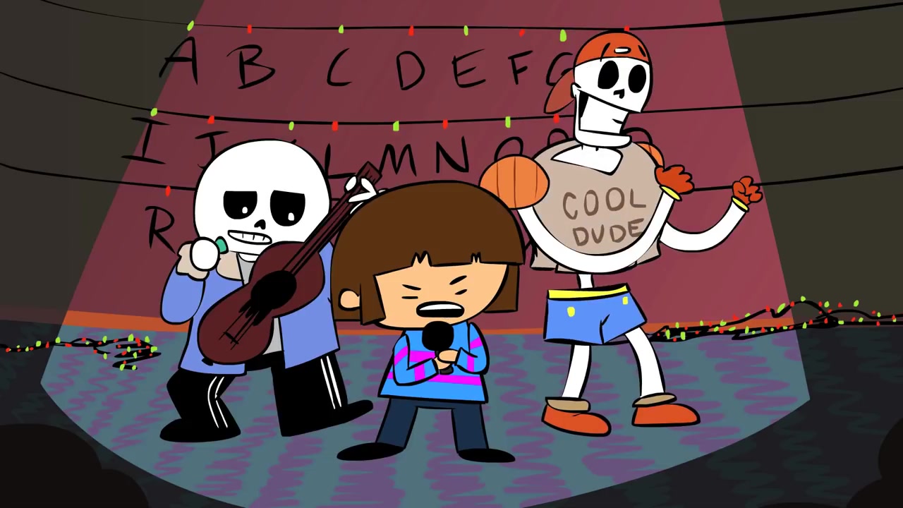 undertale恶搞frisk教你唱地下奇缘1