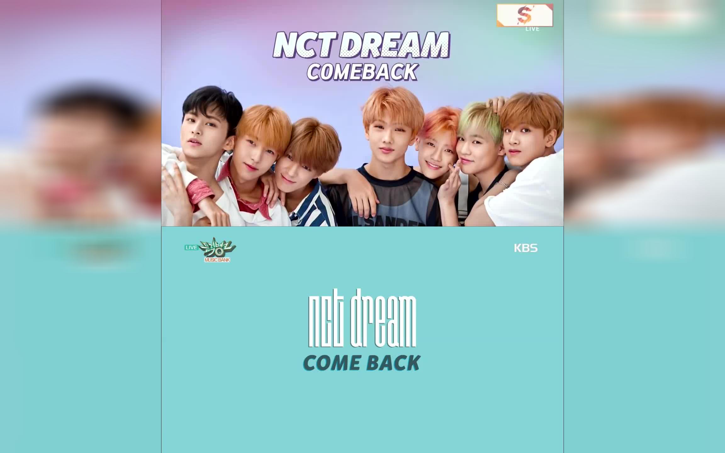 【NCT DREAM】1,2,3 音乐银行VS人气歌谣 舞台对比哔哩哔哩bilibili